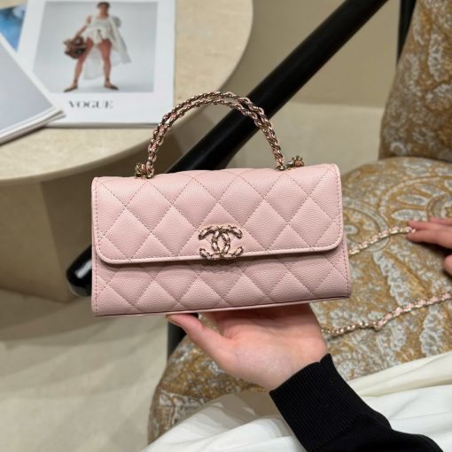 Chanel Flap Bag with Top Handle