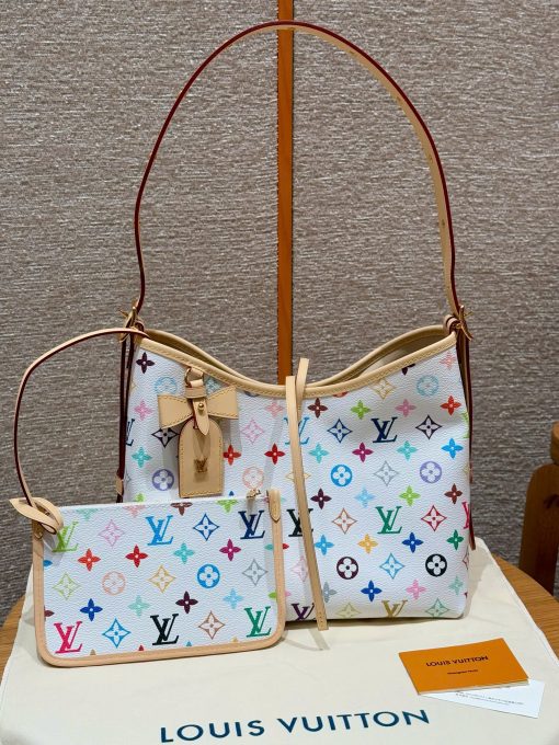 Louis Vuitton Multicolore Bucket Bag + Pochette