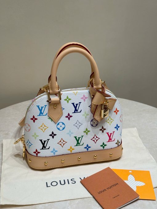 Louis Vuitton Alma BB Multicolore White